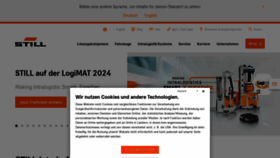 What Still.de website looks like in 2024 