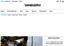 What Schwaebische-post.de website looks like in 2024 