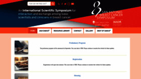 What Sabcs.org website looks like in 2024 