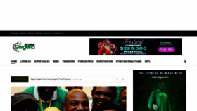 What Scorenigeria.com.ng website looks like in 2024 