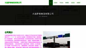 What Sainanwuliu.com website looks like in 2024 