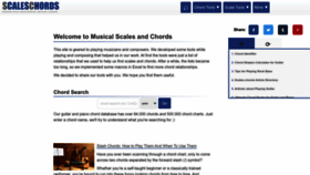 What Scales-chords.com website looks like in 2024 