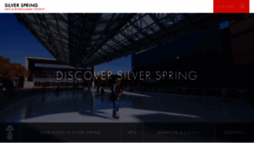 What Silverspringdowntown.com website looks like in 2024 