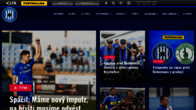 What Sigmafotbal.cz website looks like in 2024 