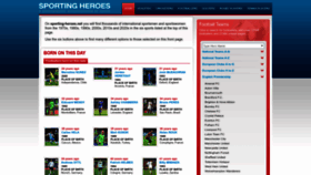 What Sporting-heroes.net website looks like in 2024 