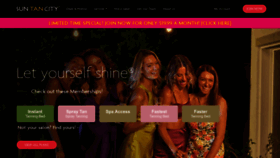 What Suntancity.com website looks like in 2024 