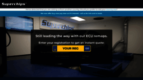 What Superchips.co.uk website looked like in 2024 (1 year ago)