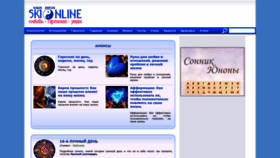 What Sk1.online website looks like in 2024 