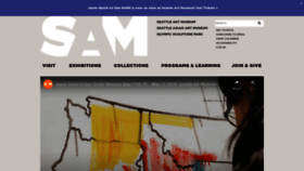 What Seattleartmuseum.org website looks like in 2024 