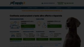 What Segugio.it website looked like in 2024 (2 years ago)
