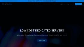 What Serverroom.net website looks like in 2024 