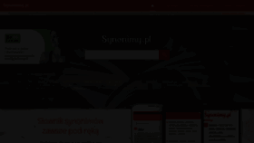 What Synonimy.pl website looks like in 2024 