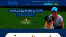What Swifto.com website looks like in 2024 