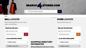 What Search4stores.com website looks like in 2024 