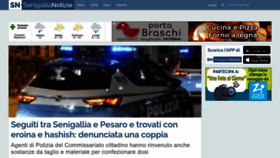What Senigallianotizie.it website looked like in 2024 (2 years ago)