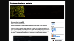 What Stgraber.org website looks like in 2024 