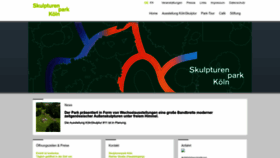 What Skulpturenparkkoeln.de website looks like in 2024 