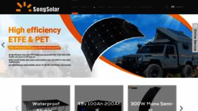 What Solar3s.com website looks like in 2024 