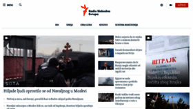 What Slobodnaevropa.org website looks like in 2024 