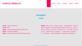What Sdjinbei.cn website looks like in 2024 