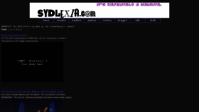 What Sydlexia.com website looks like in 2024 