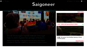 What Saigoneer.com website looks like in 2024 