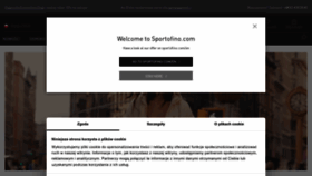 What Sportofino.com website looks like in 2024 