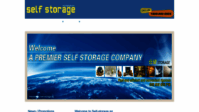 What Self-storage.sg website looks like in 2024 