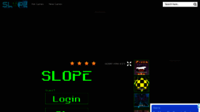 What Slopegame.online website looked like in 2024 (1 year ago)