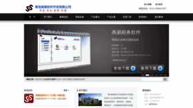 What Sanesoft.cn website looks like in 2024 