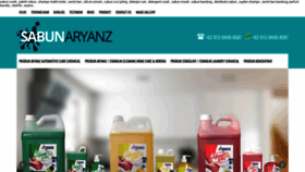 What Sabun-aryanz.com website looks like in 2024 