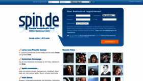 What Spin.de website looks like in 2024 