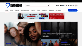 What Swhelper.org website looks like in 2024 