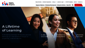 What Sim.edu.sg website looks like in 2024 