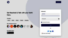 What Sathiharu.com website looks like in 2024 