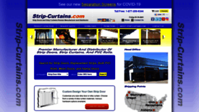 What Strip-curtains.com website looks like in 2024 