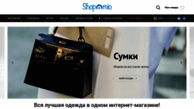 What Shopomio.ru website looks like in 2024 