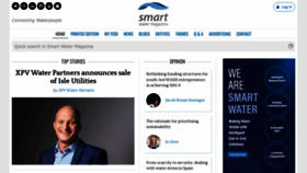 What Smartwatermagazine.com website looks like in 2024 