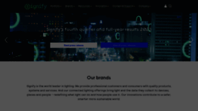 What Signify.com website looks like in 2024 