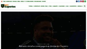 What Superesportes.com.br website looks like in 2024 