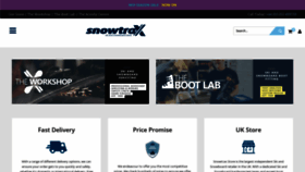 What Snowtraxstore.co.uk website looks like in 2024 