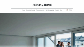 What Servisforhome.cz website looks like in 2024 