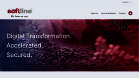 What Softlinegroup.com website looks like in 2024 