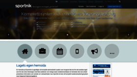 What Sportnik.com website looks like in 2024 