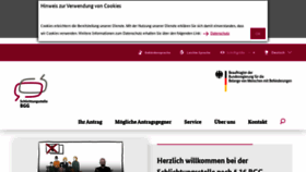 What Schlichtungsstelle-bgg.de website looks like in 2024 