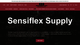 What Sensiflexsupply.com website looks like in 2024 