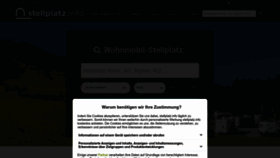 What Stellplatz.info website looked like in 2024 (2 years ago)