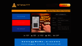 What Slotistana.cc website looks like in 2024 