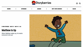 What Storyberries.com website looks like in 2024 