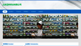 What Sdmaike.cn website looks like in 2024 